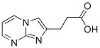 Molecular Structure of 956101-01-2 (3-(IMIDAZO[1,2-A]PYRIMIDIN-2-YL)PROPANOIC ACID)